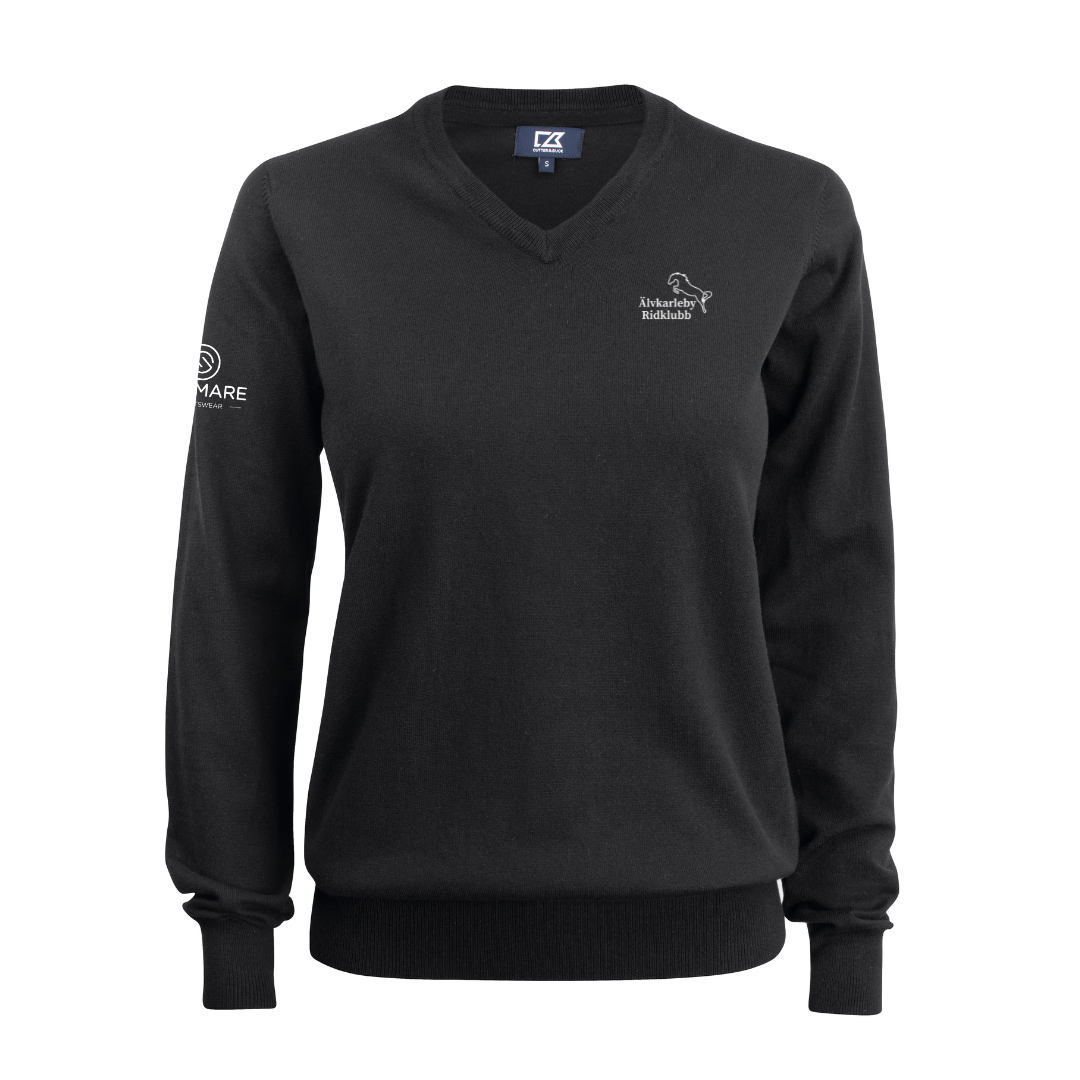 ÄLVKARLEBY RIDKLUBB OAKVILLE CREWNECK SVART DAM