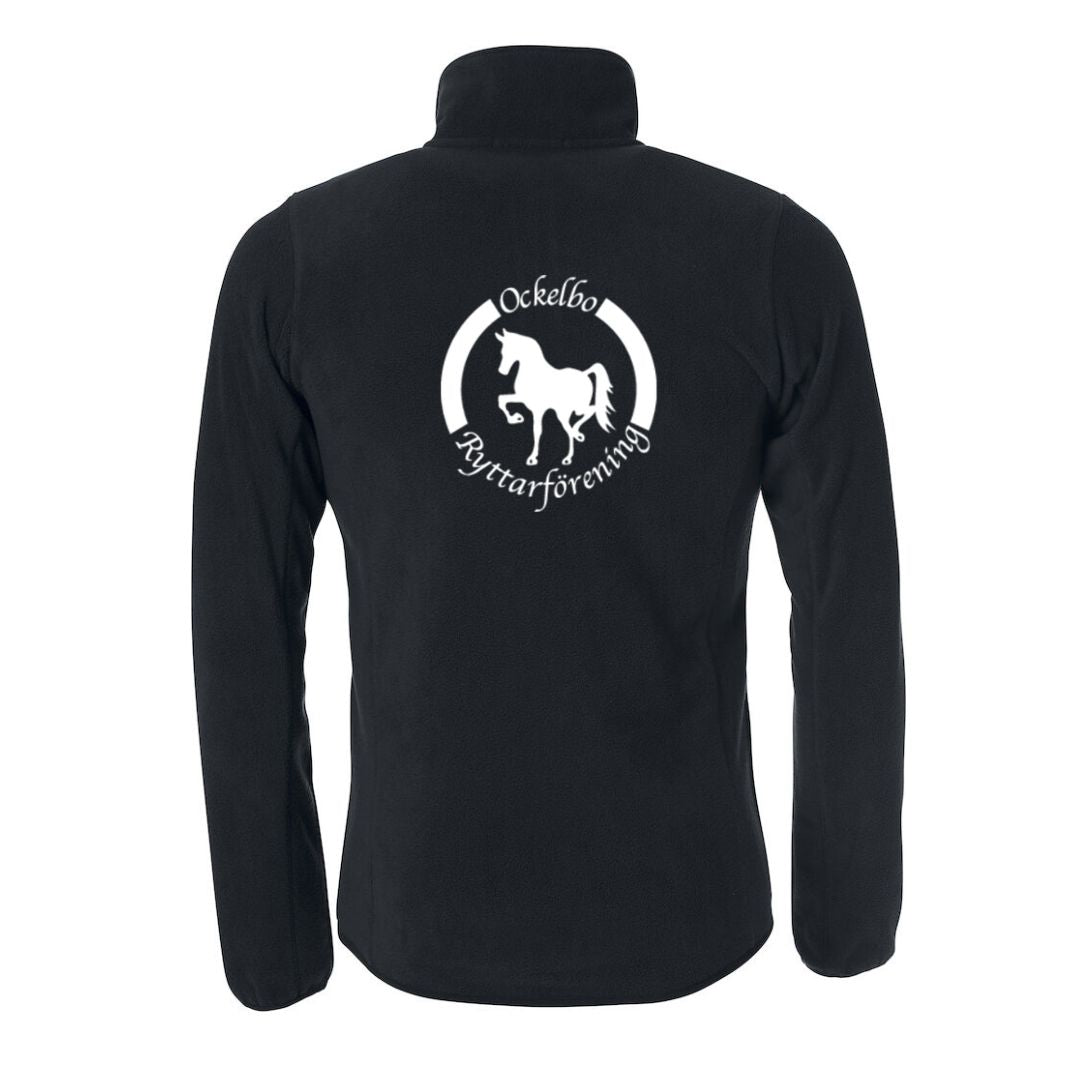 OCKELBO RYTTARFÖRENING Basic Polar Fleece Jacket Svart