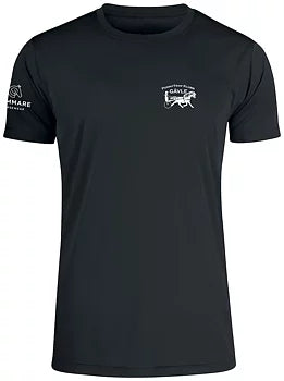 GÄVLE PONNYTRAVKLUBB BASIC ACTIVE T-SHIRT JUNIOR SVART