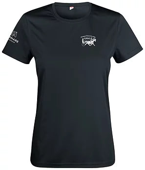 GÄVLE PONNYTRAVKLUBB BASIC ACTIVE T-SHIRT SVART