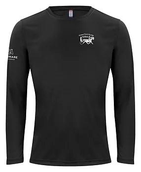 GÄVLE PONNYTRAVKLUBB BASIC ACTIVE LONGSLEEVE JUNIOR SVART