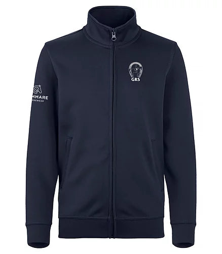 GÄVLE RYTTARSÄLLSKAP BASIC ACTIVE CARDIGAN JUNIOR NAVY