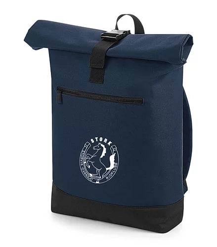 STORVIK-OVANSJÖ RIDKLUBB RYGGSÄCK ROLL-TOP NAVY