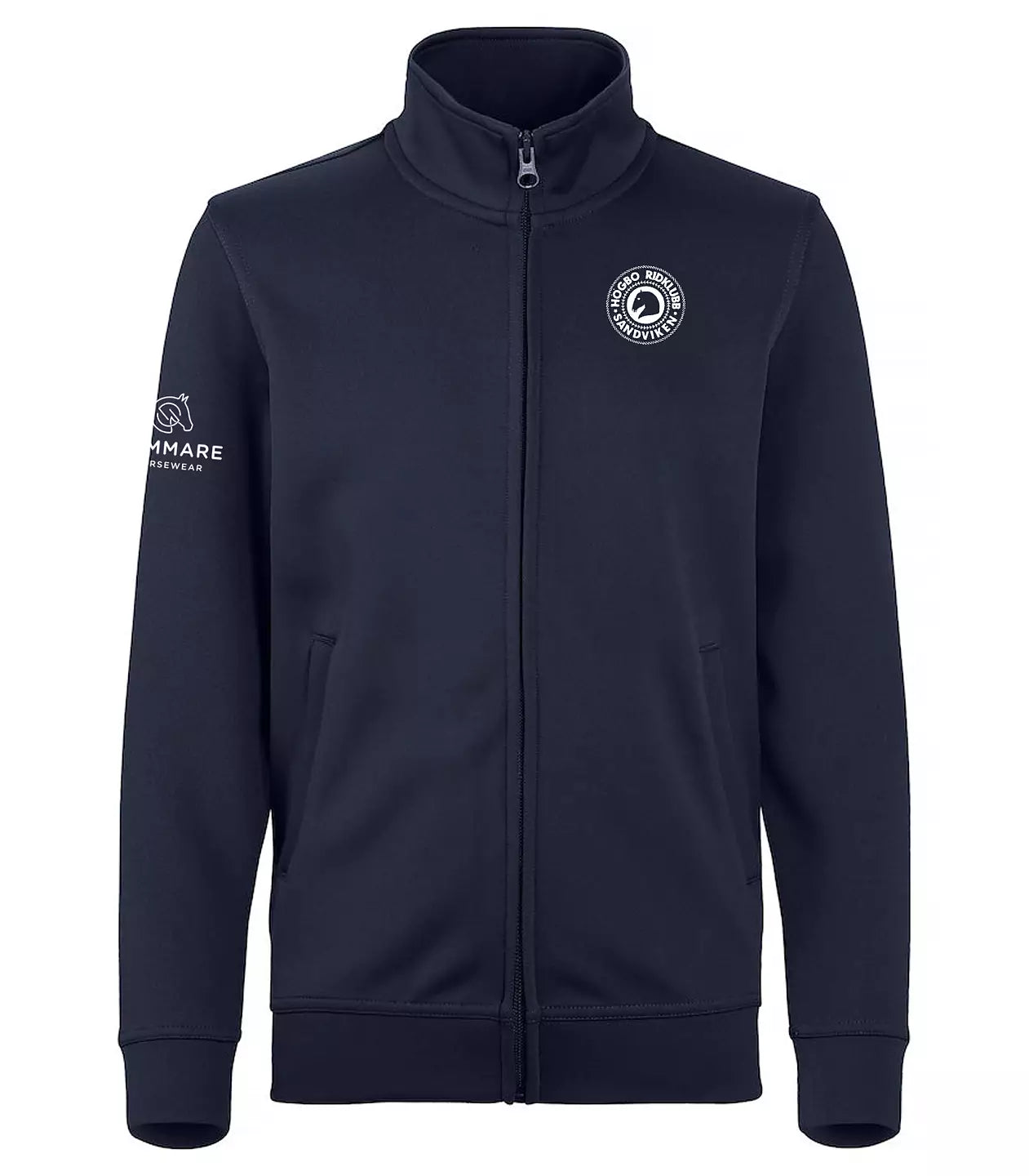 HÖGBO RIDKLUBB BASIC ACTIVE CARDIGAN JUNIOR NAVY