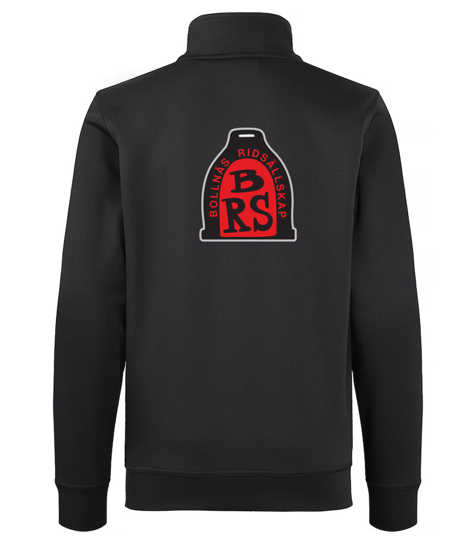 BOLLNÄS RIDSÄLLSKAP BASIC ACTIVE CARDIGAN JUNIOR SVART