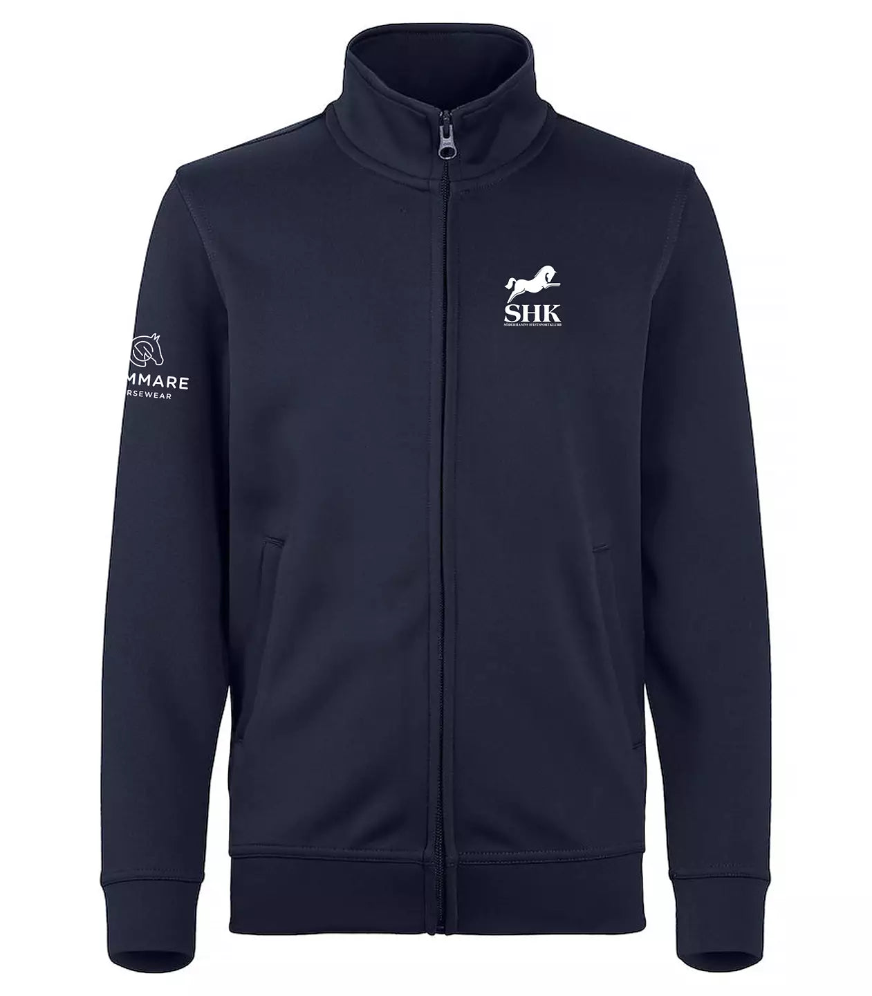 SUNDSVALLS RIDKLUBB BASIC ACTIVE CARDIGAN JUNIOR NAVY