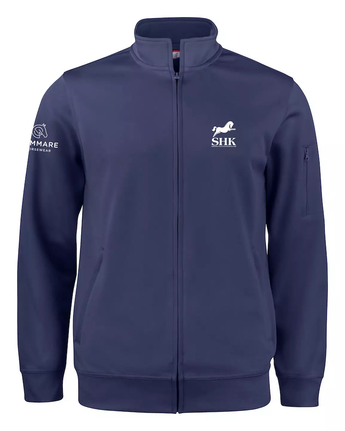 SÖDERHAMN HÄSTSPORTKLUBB BASIC ACTIVE CARDIGAN UNISEX NAVY