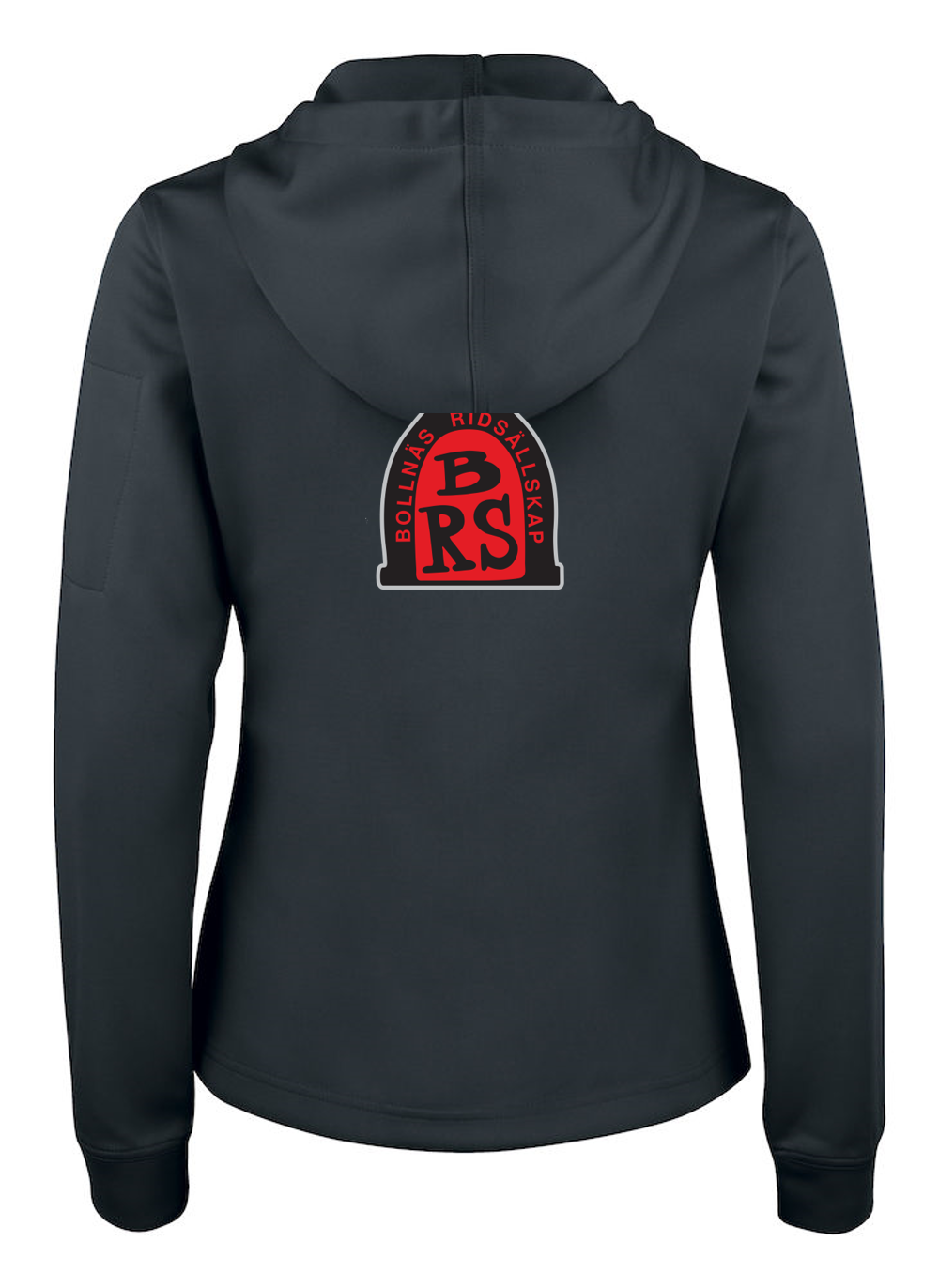 BOLLNÄS RIDSÄLLSKAP BASIC ACTIVE ZIP HOOD DAM SVART
