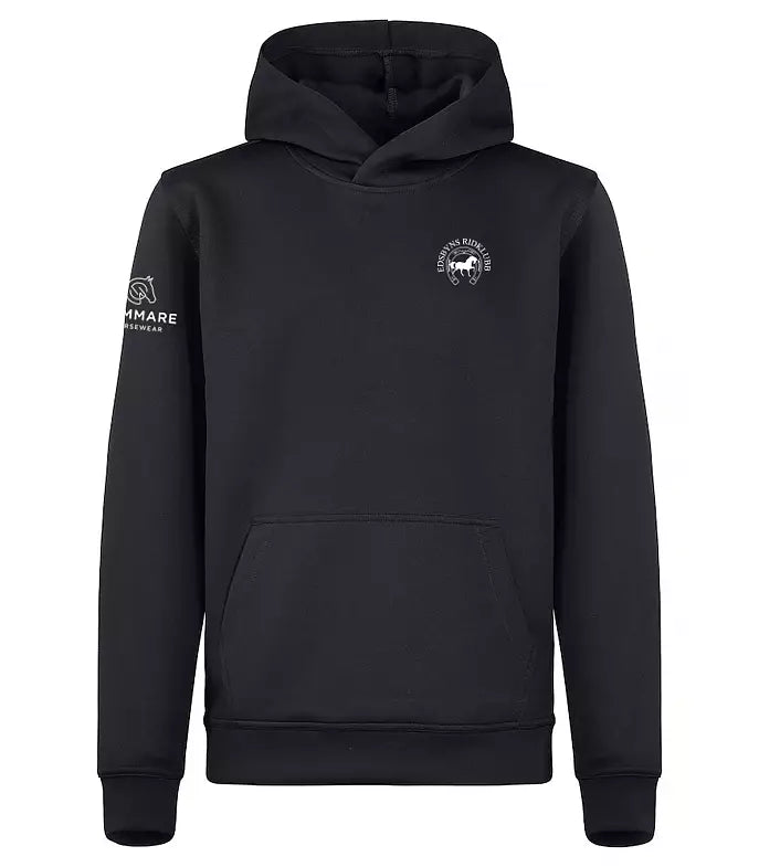 EDSBYNS RIDKLUBB BASIC ACTIVE HOOD JUNIOR SVART