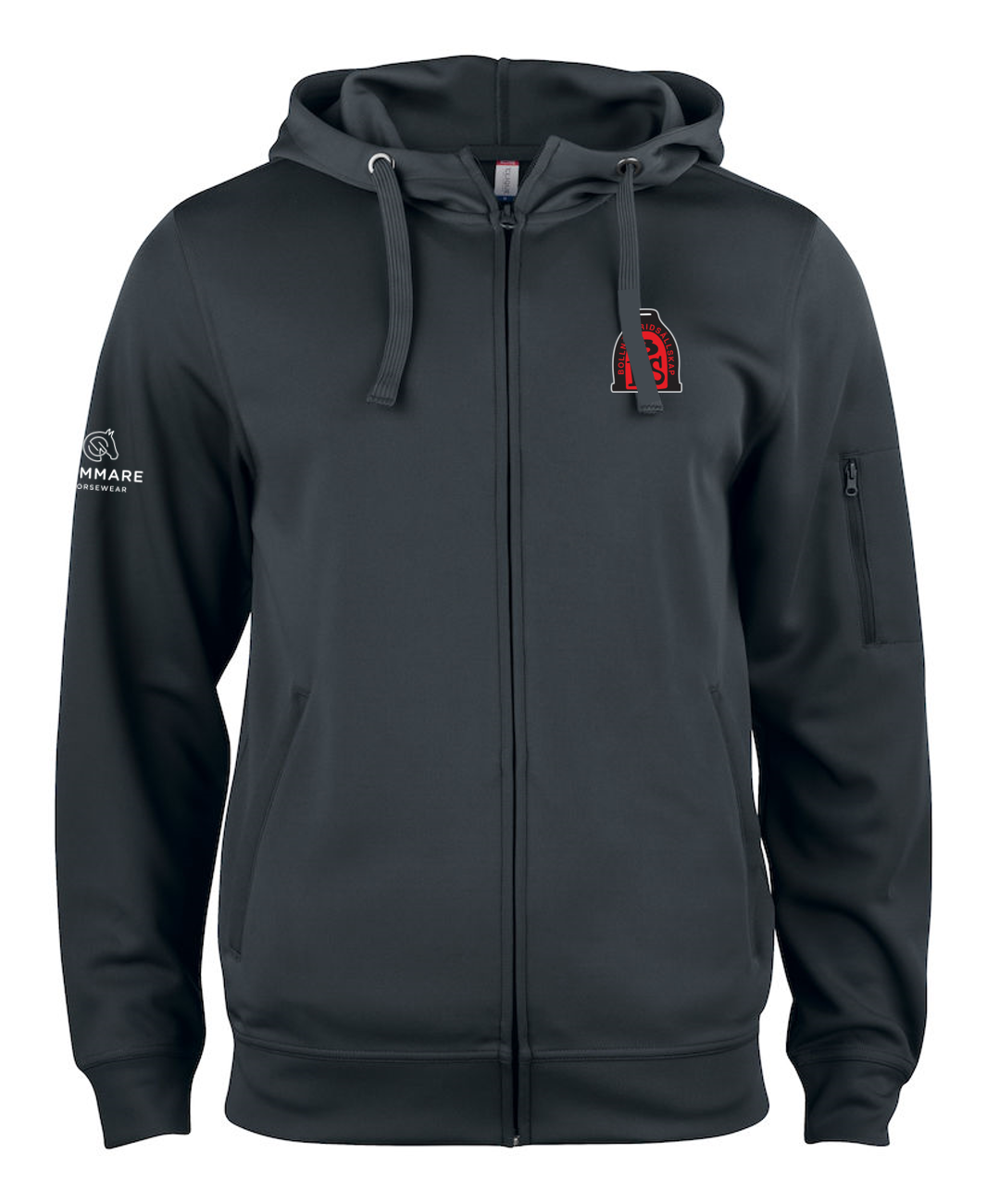 BOLLNÄS RIDSÄLLSKAP BASIC ACTIVE HOOD SVART
