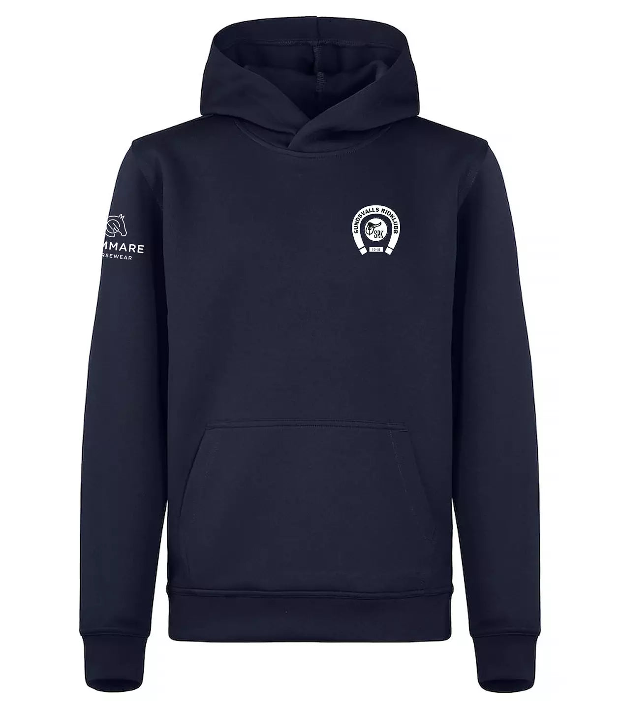 SUNDSVALLS RIDKLUBB BASIC ACTIVE HOOD JUNIOR NAVY