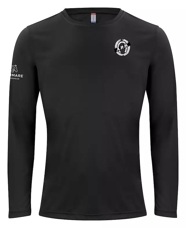 ÅNGE RIDKLUBB BASIC ACTIVE LONGSLEEVE JUNIOR SVART