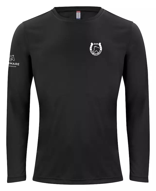ÅRE RIDKLUBB BASIC ACTIVE LONGSLEEVE JUNIOR SVART