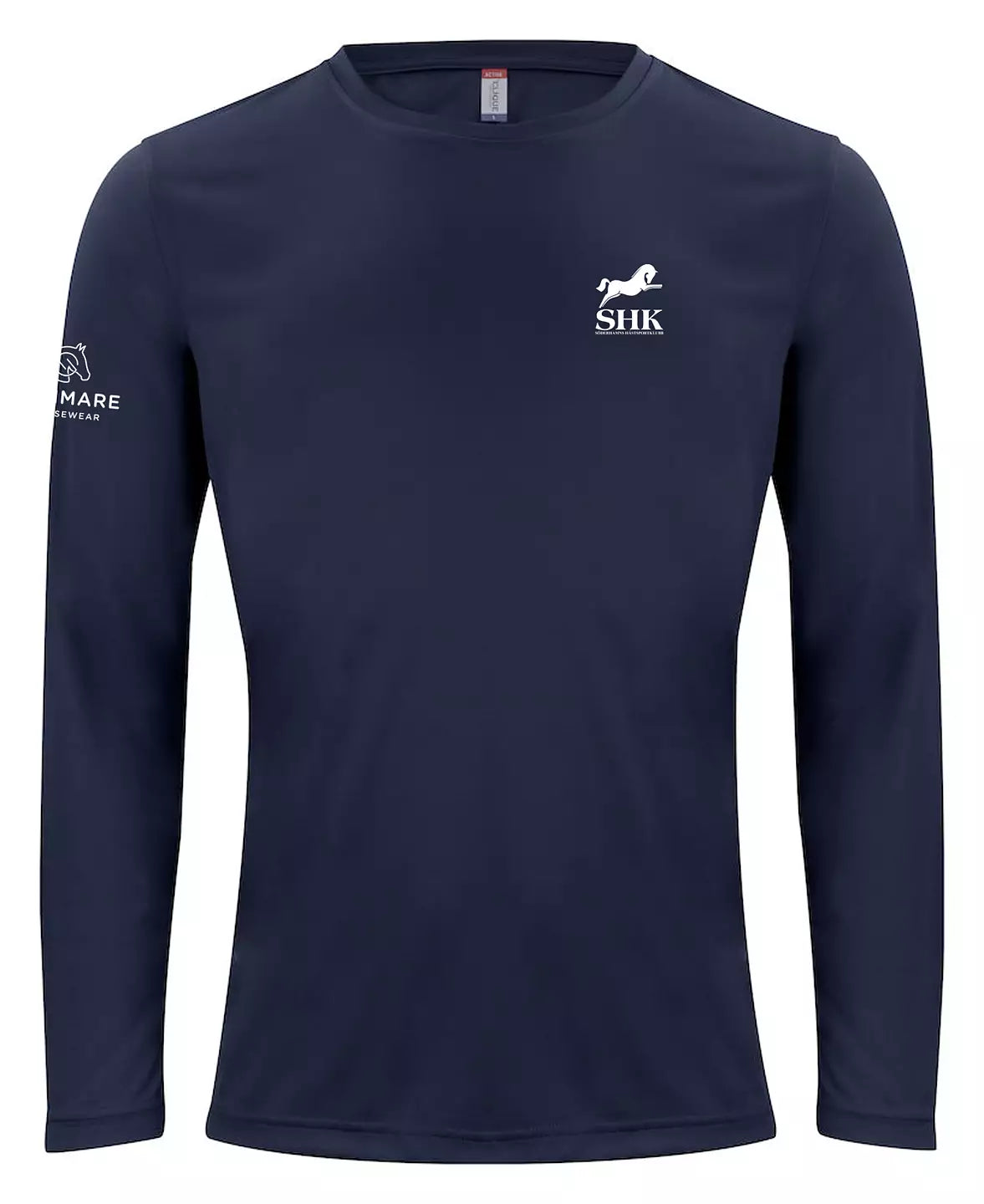 SÖDERHAMN HÄSTSPORTKLUBB BASIC ACTIVE LONGSLEEVE JUNIOR NAVY