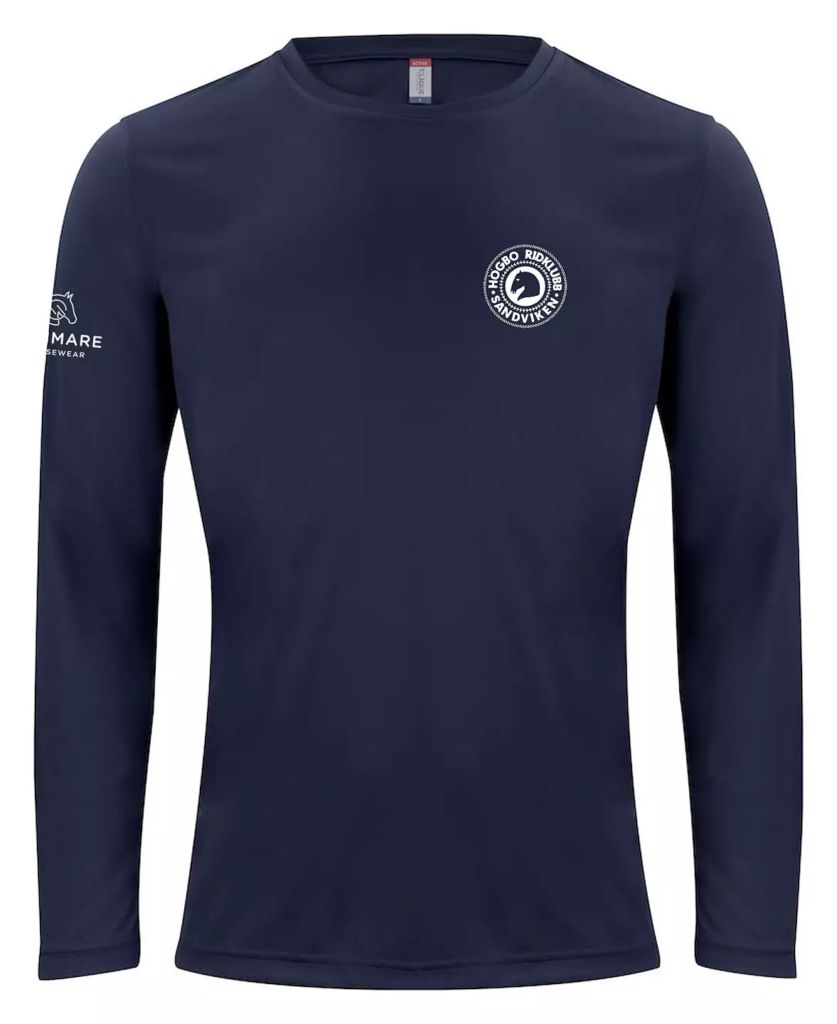 HÖGBO RIDKLUBB BASIC ACTIVE LONGSLEEVE UNISEX NAVY