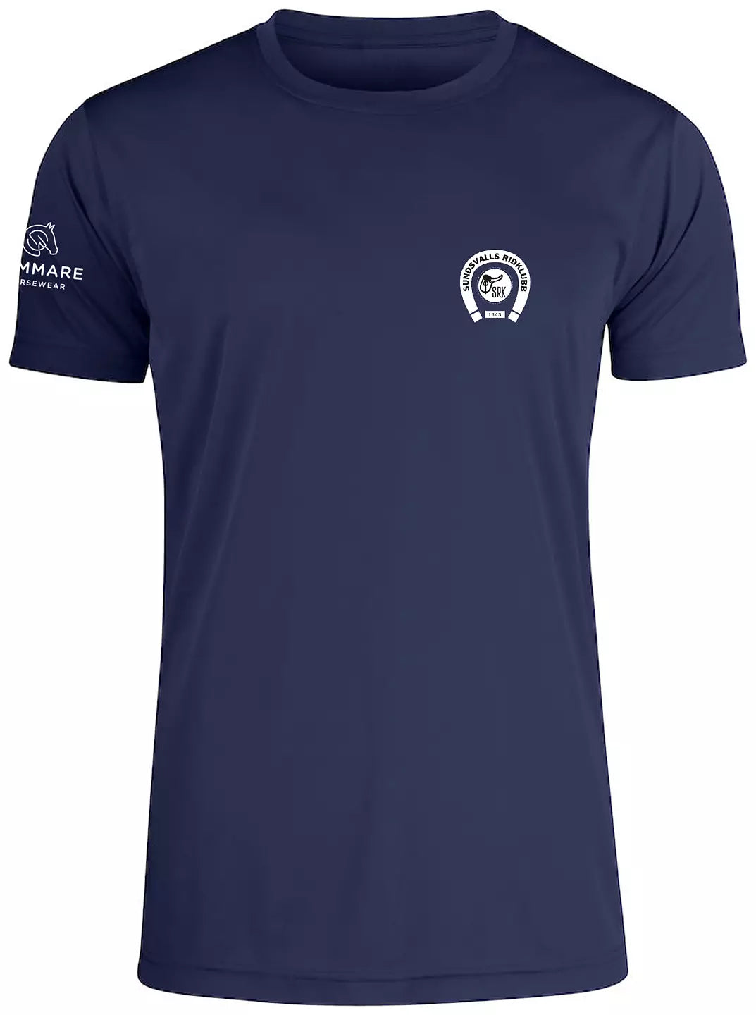 SUNDSVALLS RIDKLUBB BASIC ACTIVE T-SHIRT JUNIOR NAVY