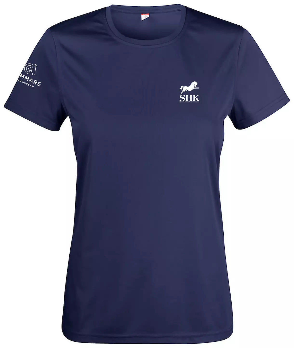 SÖDERHAMN HÄSTSPORTKLUBB BASIC ACTIVE T-SHIRT NAVY