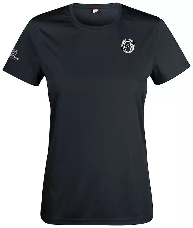 BASIC ACTIVE T-SHIRT SVART ÅNGE RIDKLUBB