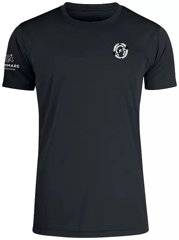 ÅNGE RIDKLUBB BASIC ACTIVE T-SHIRT JUNIOR SVART