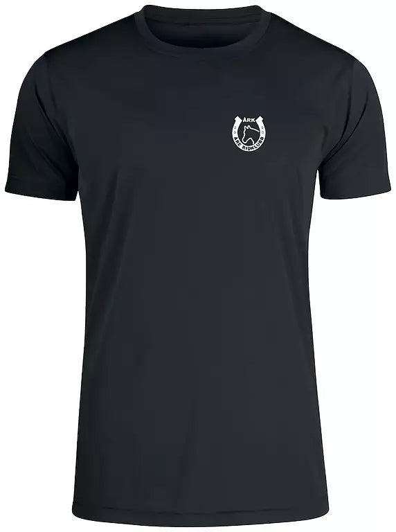 ÅRE RIDKLUBB BASIC ACTIVE T-SHIRT JUNIOR SVART