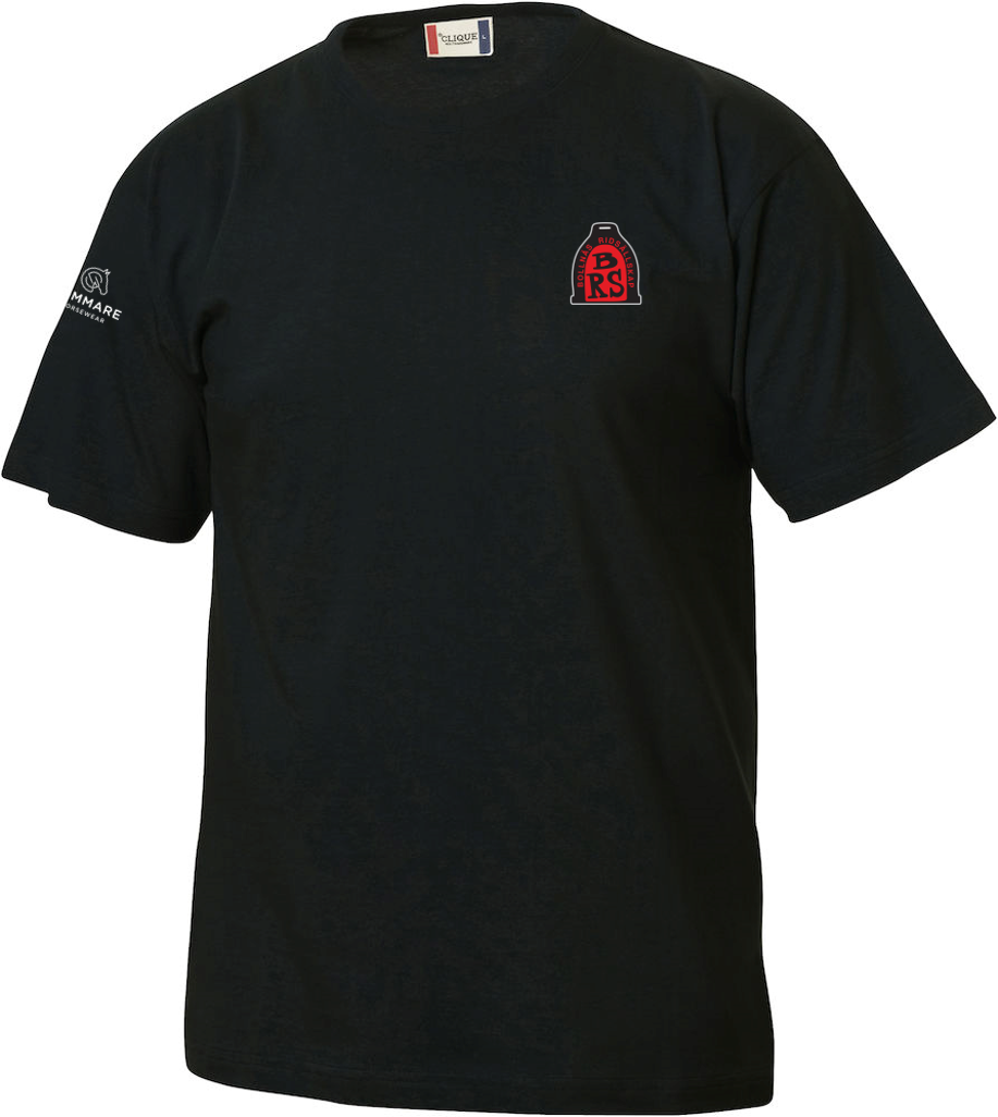 BOLLNÄS RIDSÄLLSKAP BASIC ACTIVE T-SHIRT JUNIOR SVART