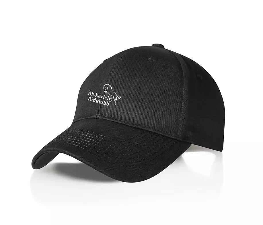 ÄLVKARLEBY RIDKLUBB KEPS STRETCH SVART