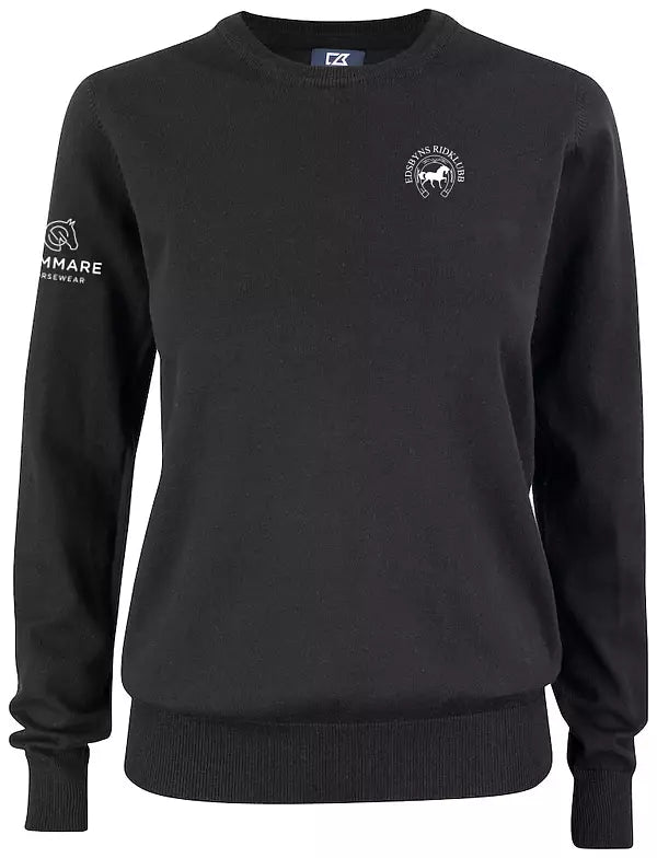 EDSBYNS RIDKLUBB OAKVILLE CREWNECK SVART