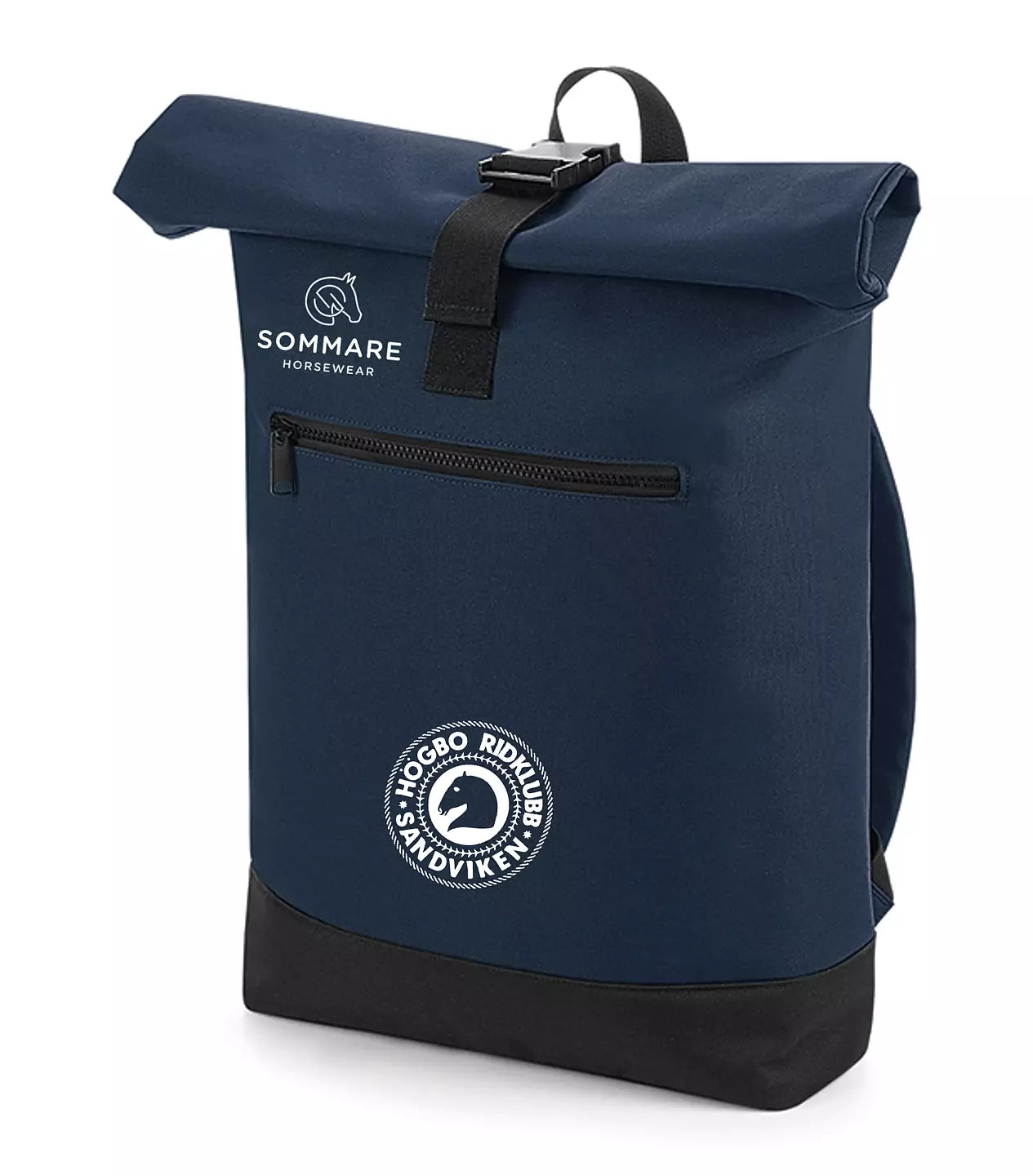 HÖGBO RIDKLUBB RYGGSÄCK ROLL-TOP NAVY