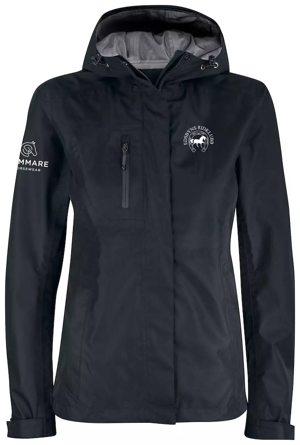 EDSBYNS RIDKLUBB WACO SKALJACKA DAM SVART