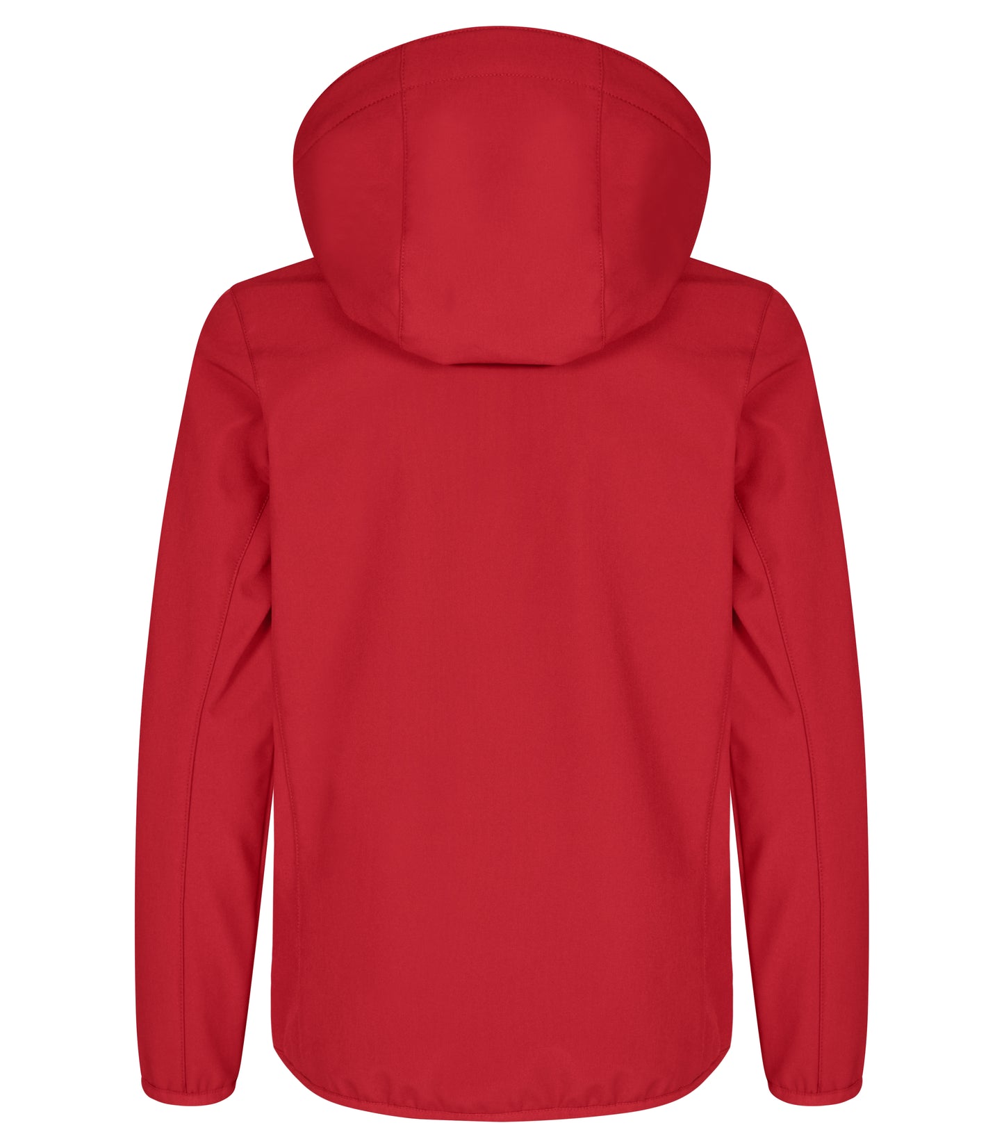 CLASSIC SOFTSHELL HOODY DAM RÖD