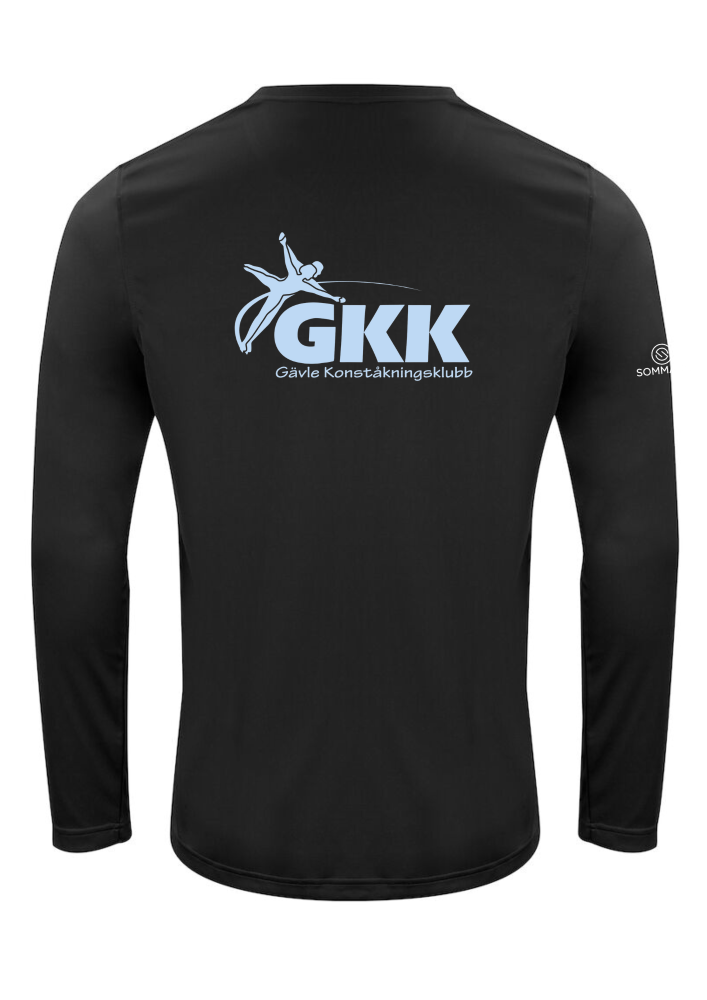 GÄVLE KONSTÅKNINGSKLUBB BASIC ACTIVE LONGSLEEVE JUNIOR SVART