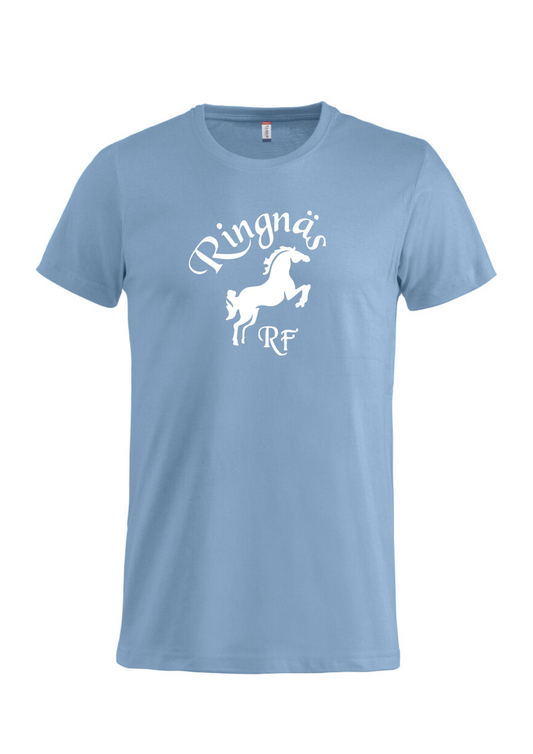 RINGNÄS RYTTARFÖRENING SOMMAR T-SHIRT DIMBLÅ UNISEX