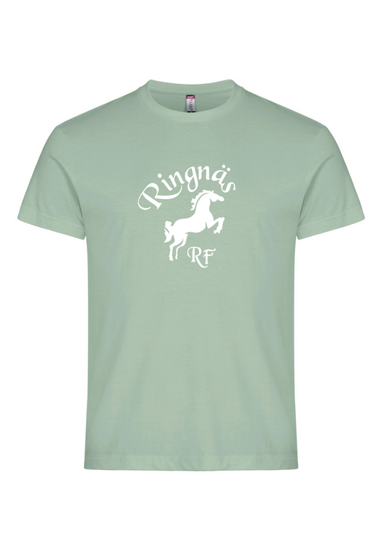 RINGNÄS RYTTARFÖRENING SOMMAR T-SHIRT SALVIAGRÖN UNISEX