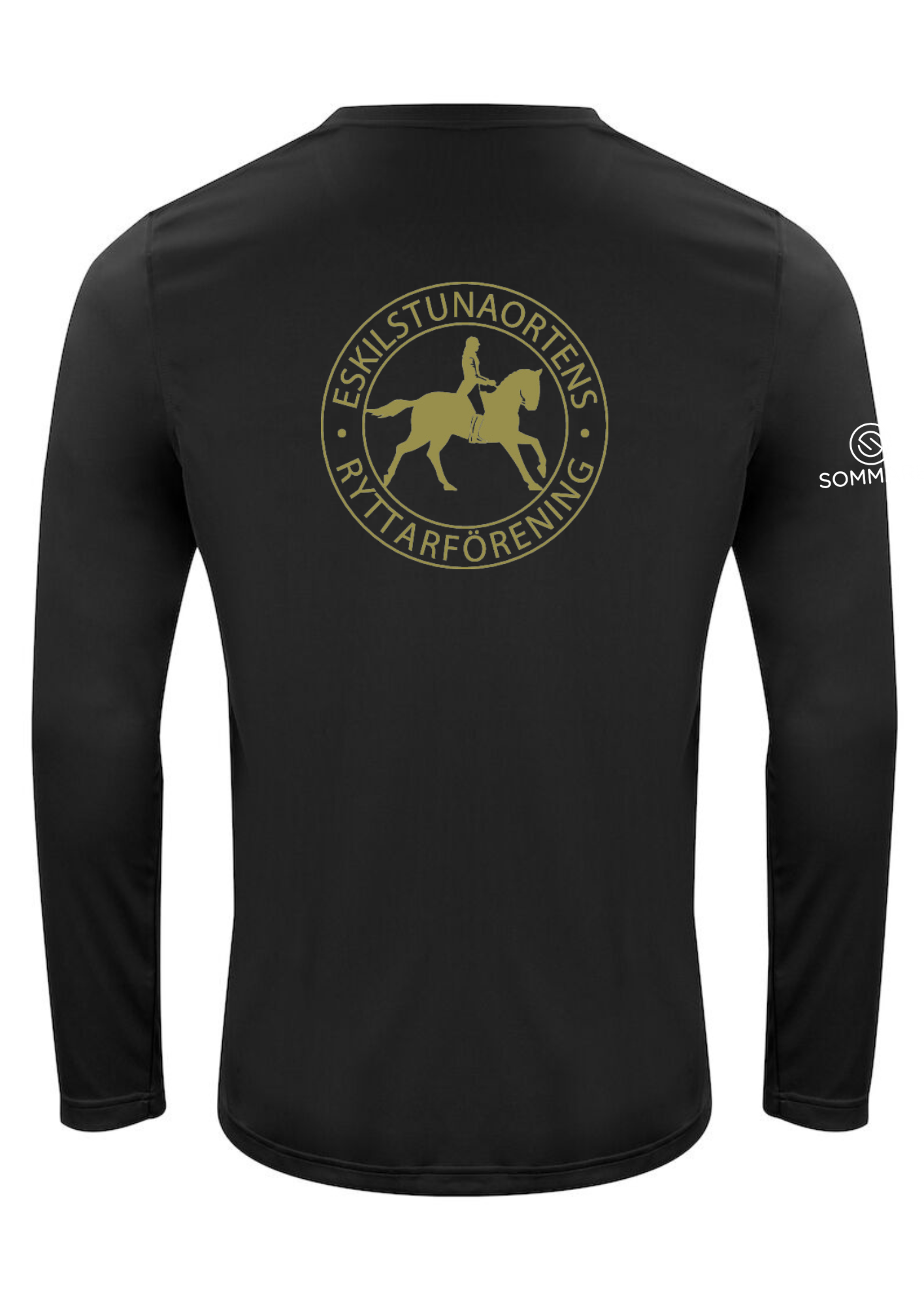 ESKILSTUNAORTENS RYTTARFÖRENING BASIC ACTIVE T-SHIRT LONGSLEEVE JUNIOR SVART