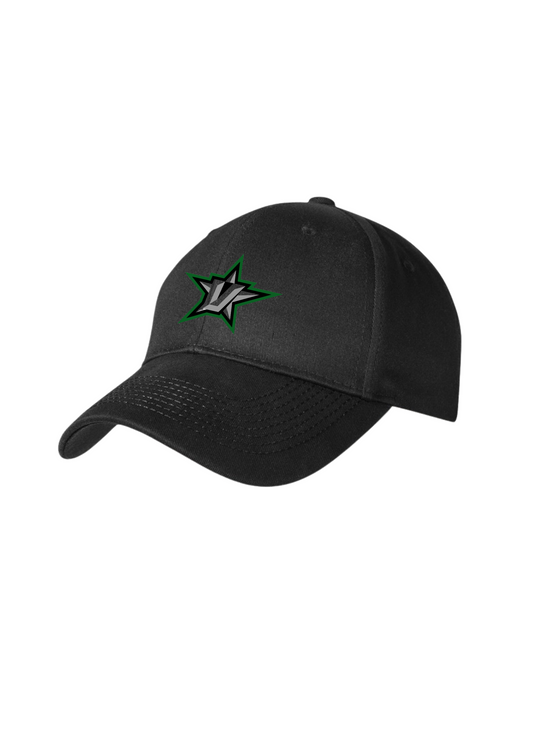 VALBO HOCKEY CLUB STRETCH CAP STAR-LOGO SVART