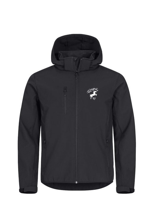 RINGNÄS RYTTARFÖRENING CLASSIC SOFTSHELL HOODY JACKET UNISEX