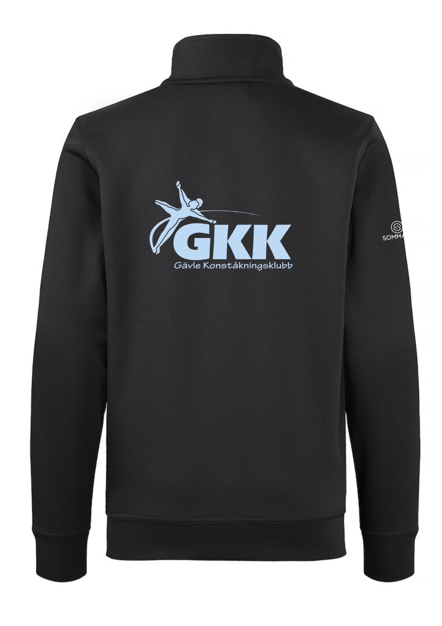 GÄVLE KONSTÅKNINGSKLUBB ACTIVE CARDIGAN ZIP JUNIOR SVART