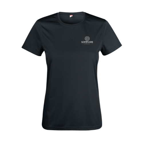 SOMMARE SPORTSWEAR BASIC ACTIVE T-SHIRT DAM