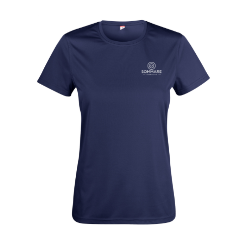 SOMMARE SPORTSWEAR BASIC ACTIVE T-SHIRT DAM