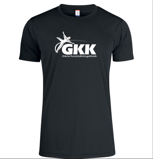 GÄVLE KONSTÅKNINGSKLUBB BASIC ACTIVE T-SHIRT JUNIOR SVART