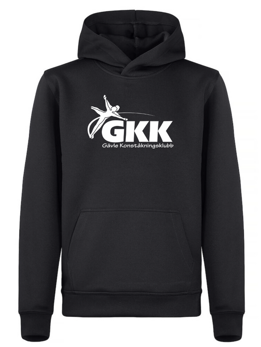 GÄVLE KONSTÅKNINGSKLUBB BASIC ACTIVE HOOD JUNIOR SVART