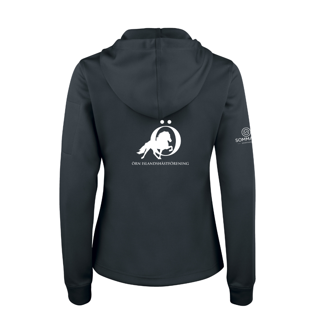 ÖRN ISLANDSHÄSTFÖRENING BASIC ACTIVE HOODY FULL ZIP DAM