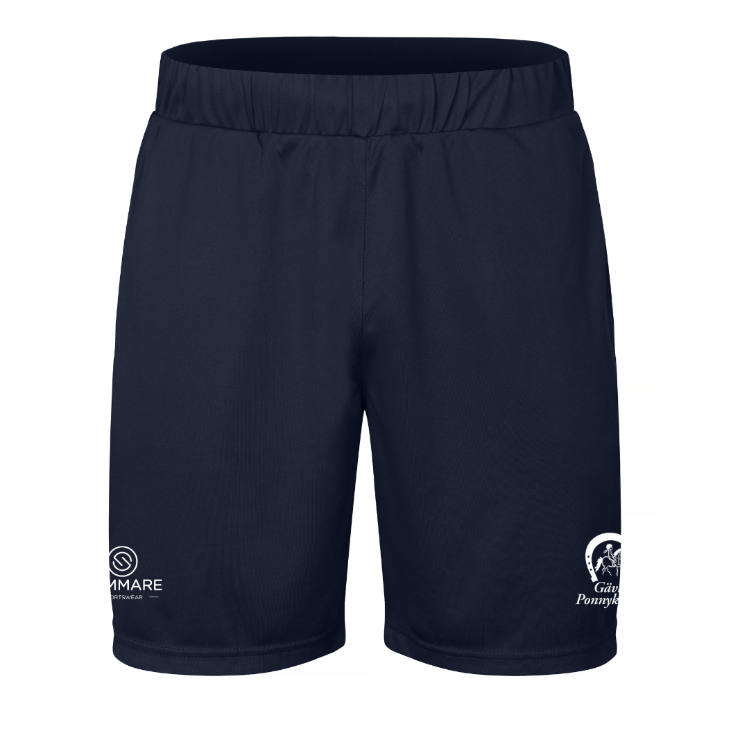 GÄVLE PONNYKLUBB BASIC ACTIVE SHORTS UNISEX NAVY