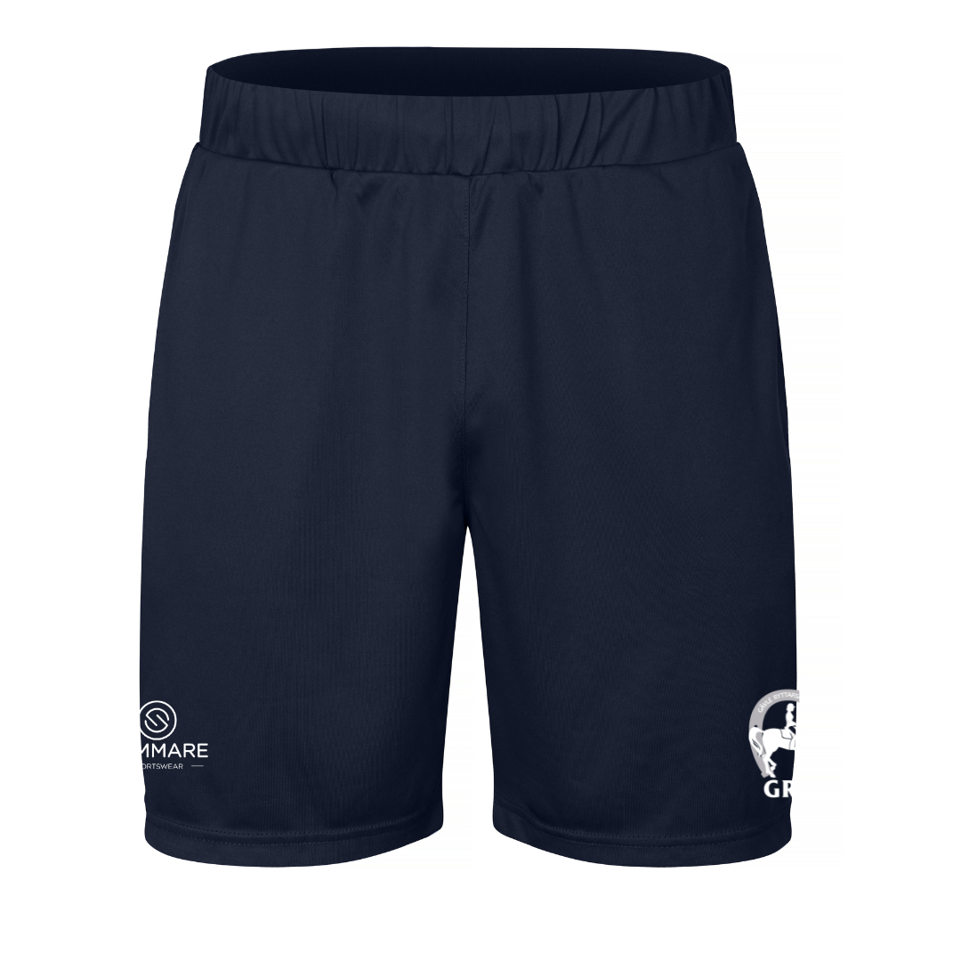 GÄVLE RYTTARSÄLLSKAP BASIC ACTIVE SHORTS UNISEX NAVY