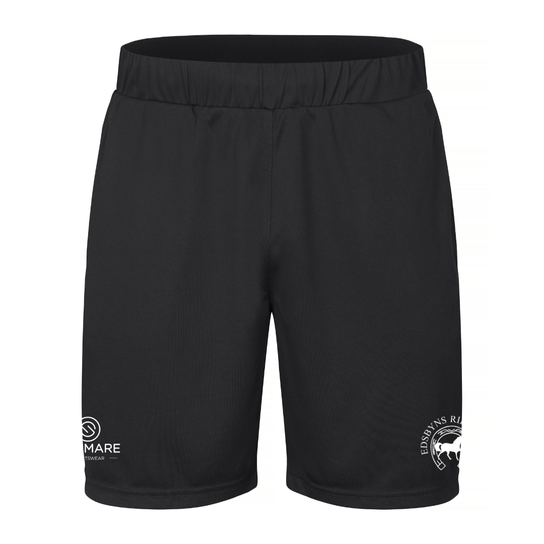 EDSBYNS RIDKLUBB BASIC ACTIVE SHORTS UNISEX SVART