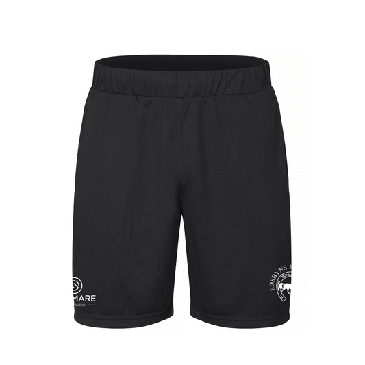 EDSBYNS RIDKLUBB BASIC ACTIVE  SHORTS JUNIOR SVART