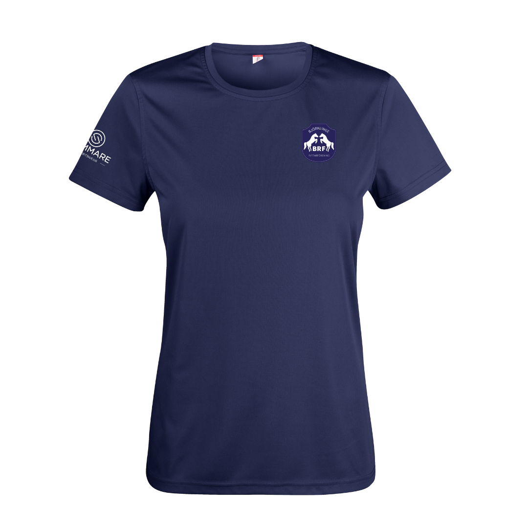 BJÖRKLINGE RYTTARFÖRENING BASIC ACTIVE T-SHIRT DAM