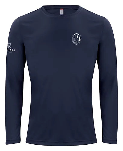 STORVIK-OVANSJÖ RIDKLUBB BASIC ACTIVE LONGSLEEVE NAVY