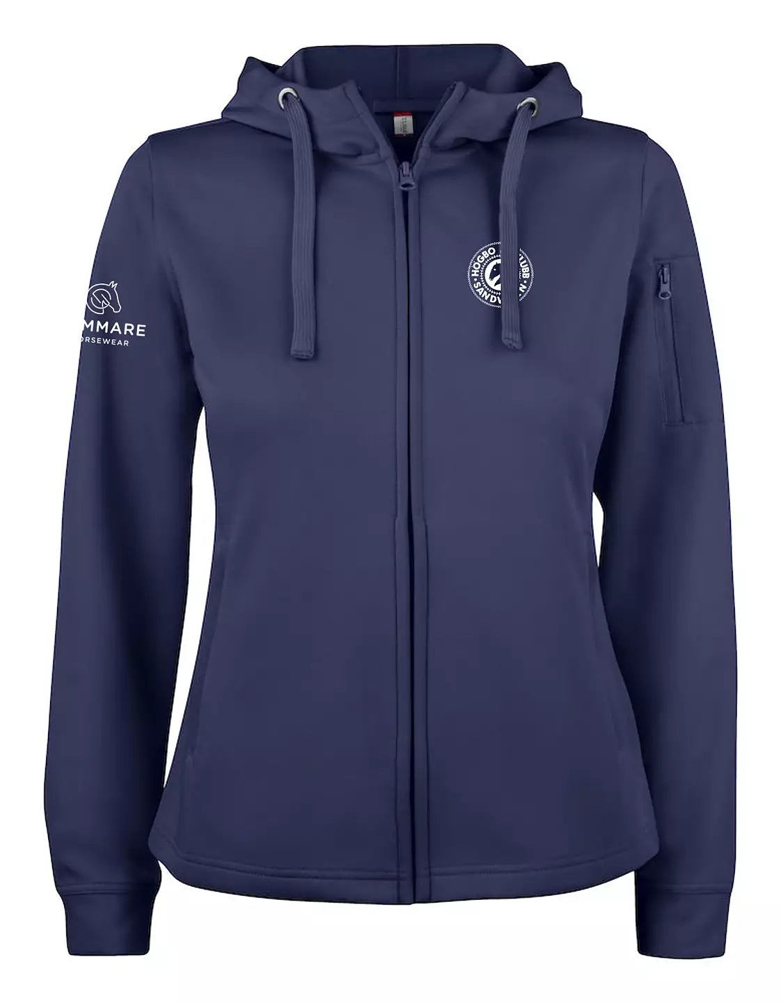 HÖGBO RIDKLUBB BASIC ACTIVE HOOD NAVY