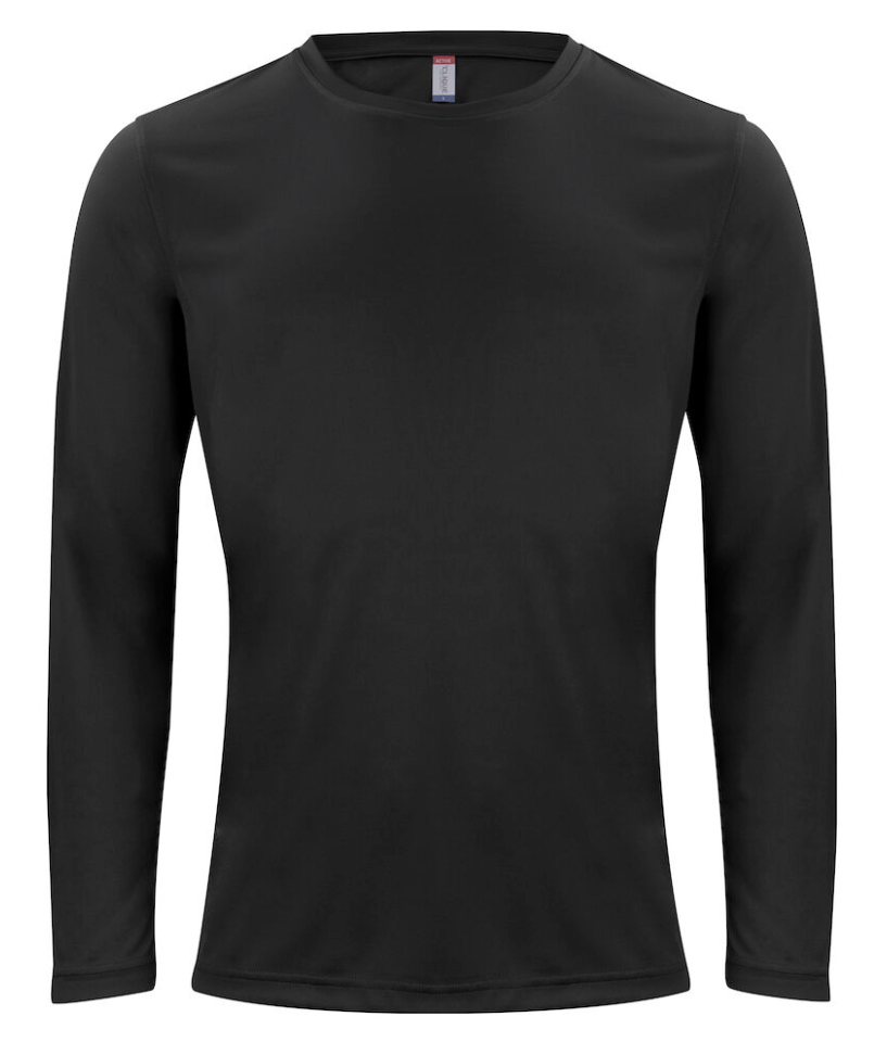 BASIC ACTIVE T-SHIRT LONGSLEEVE UNISEX SVART